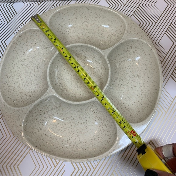 Vintage 1950s Redwing Made in USA Chip /Dip /Veggies Serving Bowl - Picture 8 of 8